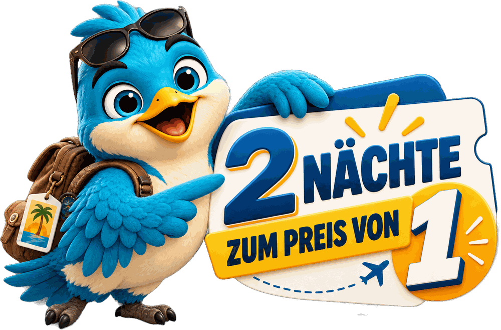 2 Nächte zum Preis von 1